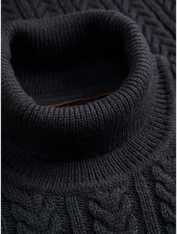 Jack & Jones Premium Gebreide pullover met kabelpatroon