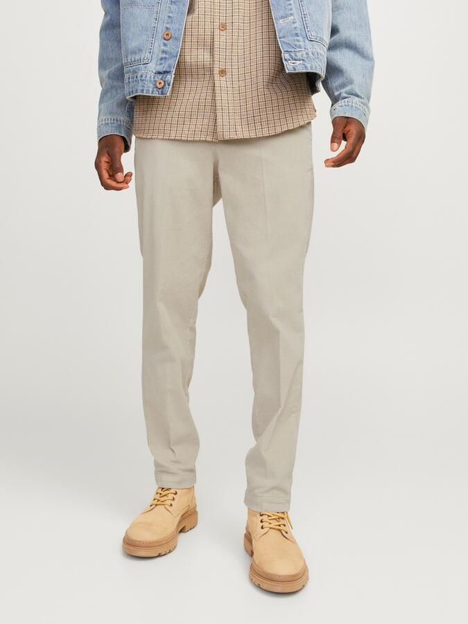 Jack & jones Tapered fit corduroy broek met steekzakken model 'CORDUROY' - Foto 8