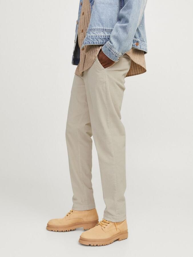 Jack & jones Tapered fit corduroy broek met steekzakken model 'CORDUROY' - Foto 2