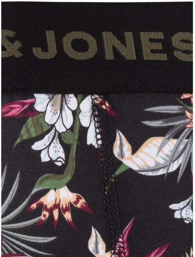 Jack & Jones Functionele boxershort JACFLOWER van microvezelkwaliteit en sneldrogend materiaal (set 3 stuks) - Foto 4