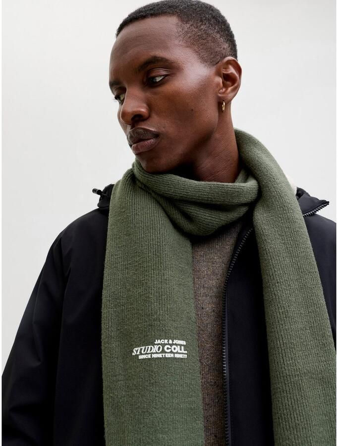 Jack & Jones Gebreide sjaal JACCOLL SCARF SN