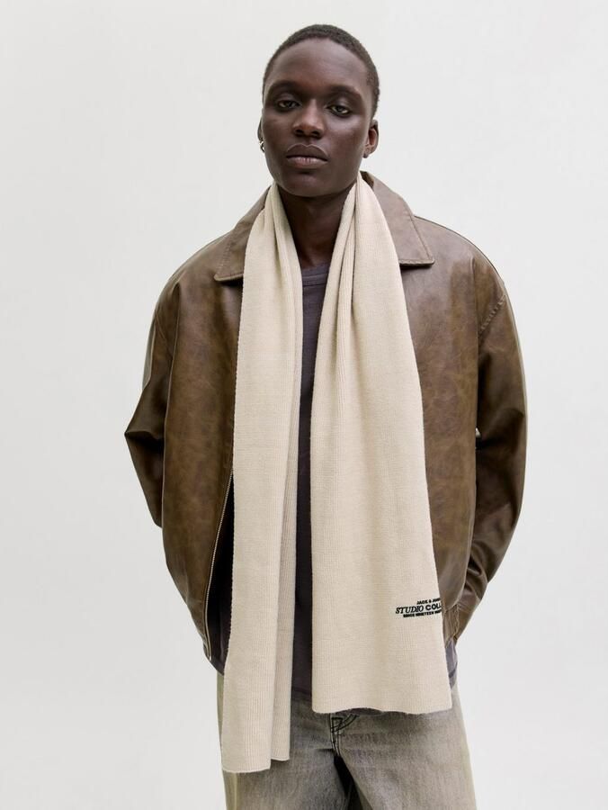 Jack & Jones Gebreide sjaal JACCOLL SCARF SN - Foto 3