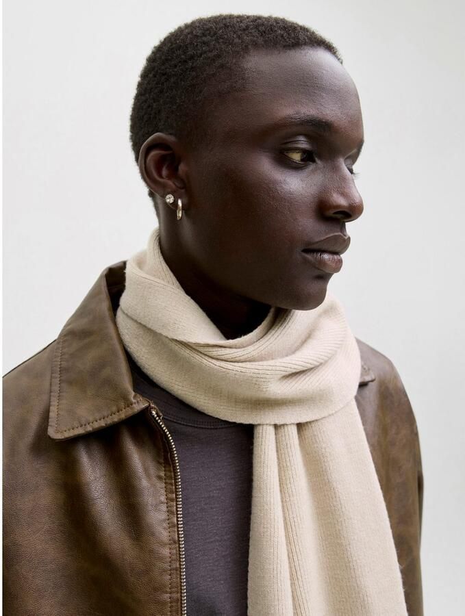 Jack & Jones Gebreide sjaal JACCOLL SCARF SN - Foto 2