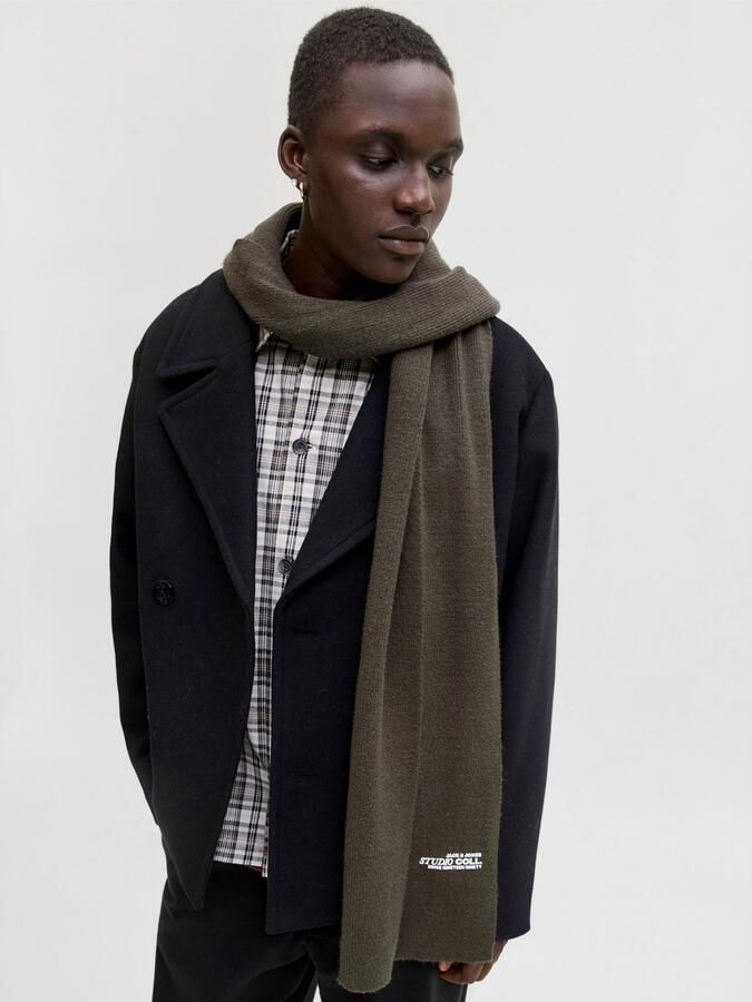 Jack & Jones Gebreide sjaal JACCOLL SCARF SN - Foto 3