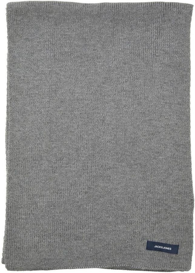 Jack & jones Gebreide Sjaal Stijlvol Ontwerp Grijs Heren - Foto 6