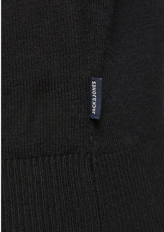 Jack & Jones Gebreide trui EMIL KNIT HALF ZIP met korte ritssluiting in troyer-look - Foto 4