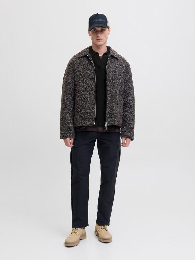 Jack & Jones Gebreide trui JCOCOVER KNIT SPLIT NECK POLO - Foto 4