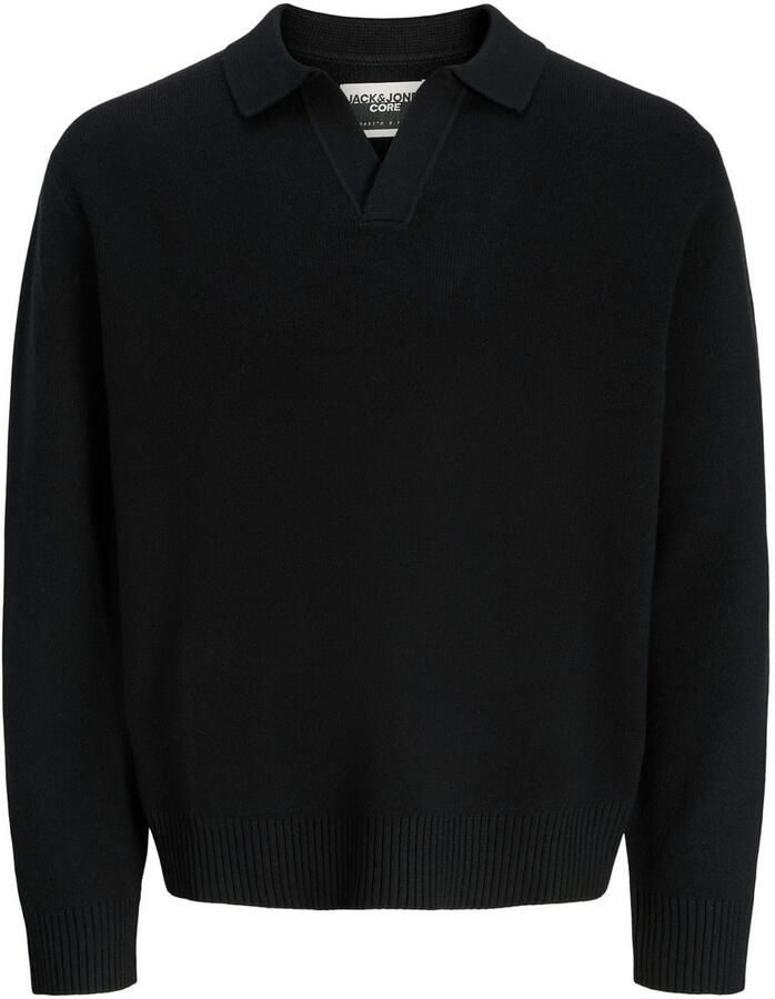 Jack & Jones Gebreide trui JCOCOVER KNIT SPLIT NECK POLO