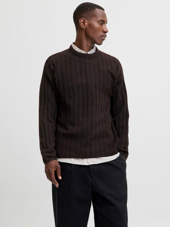 Jack & Jones Gebreide trui JJEBRADLEY CARTER KNIT CREW NECK LN - Foto 7