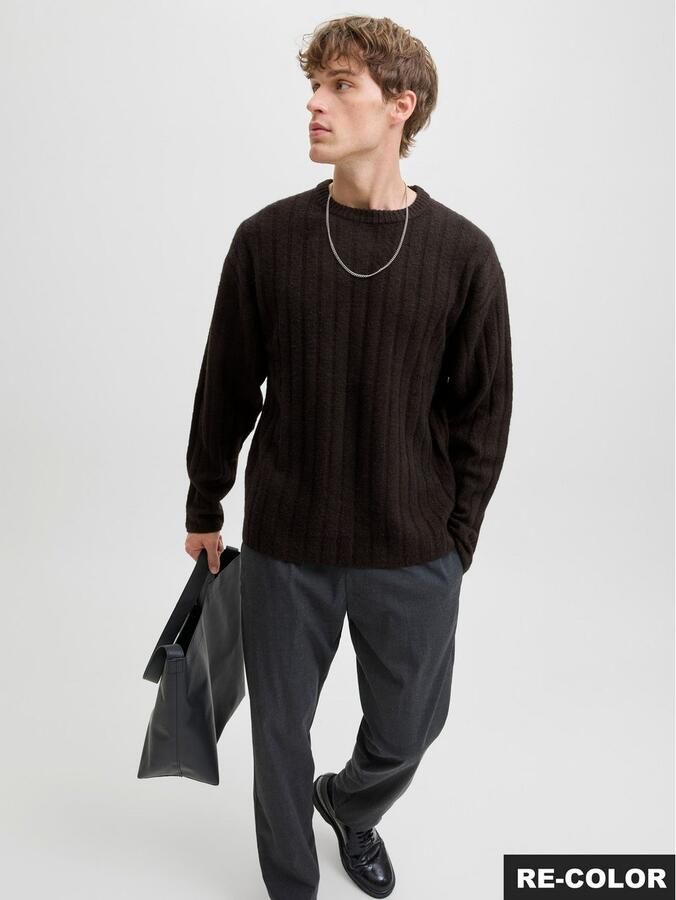 Jack & Jones Gebreide trui JJEBRADLEY CARTER KNIT CREW NECK LN - Foto 8