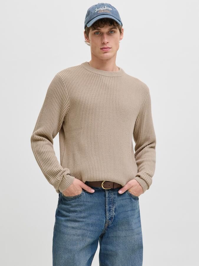 Jack & jones Gebreide pullover met ribboorden model 'DOVER' - Foto 9