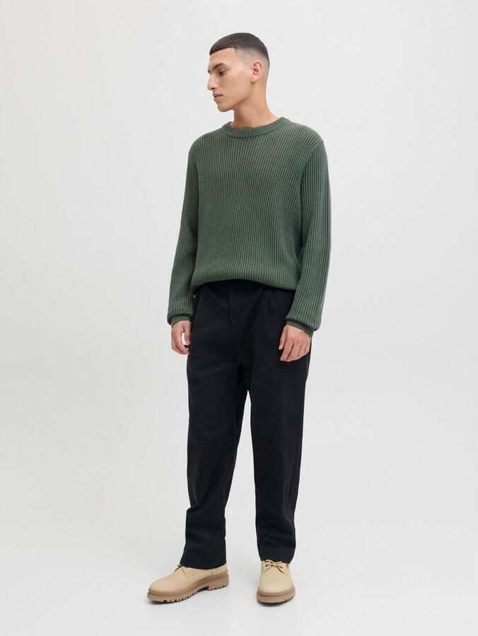Jack & Jones Gebreide trui JJEDOVER KNIT CREW NECK SN - Foto 4