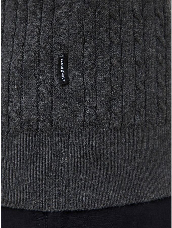 Jack & Jones Gebreide trui JJEEMIL KNIT CABLE CREW NECK NOOS