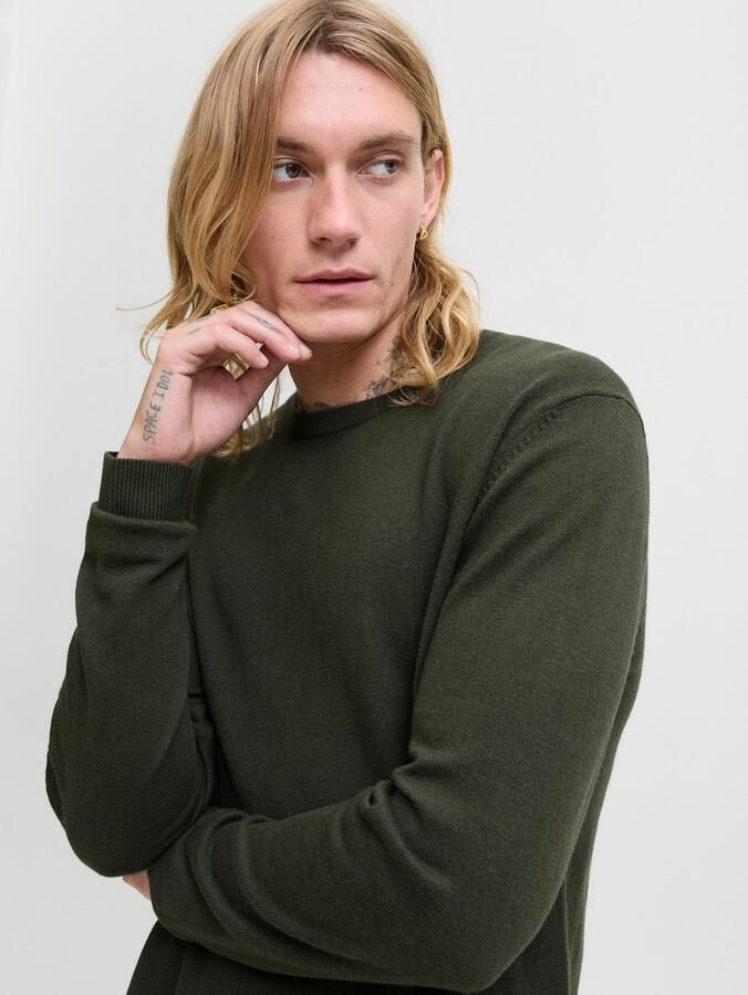 Jack & Jones Gebreide trui JJEEMIL KNIT CREW NECK NOOS - Foto 6