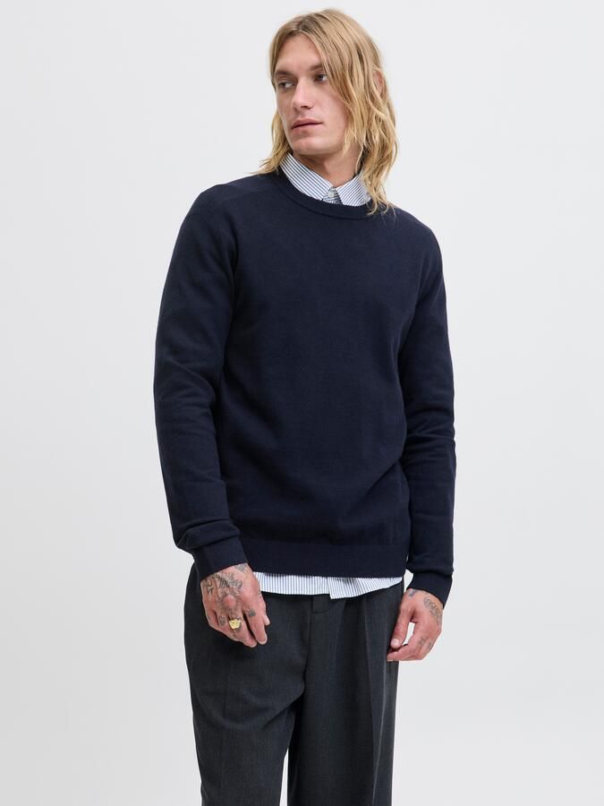 Jack & Jones Gebreide trui JJEPERFECT WOOL KNIT CREW NECK SN - Foto 6
