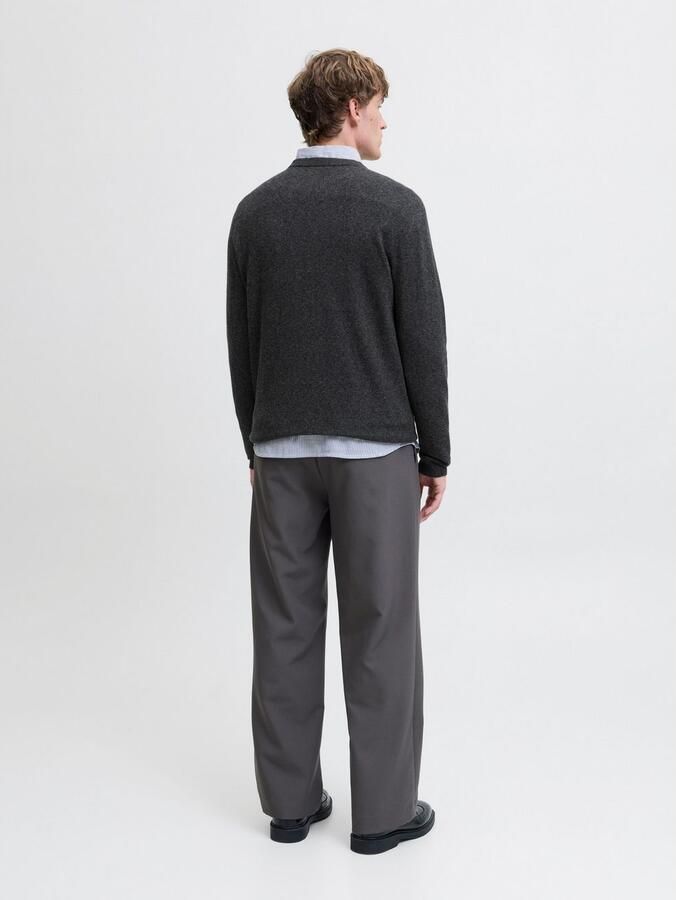 Jack & Jones Gebreide trui JJEPERFECT WOOL KNIT CREW NECK SN - Foto 4