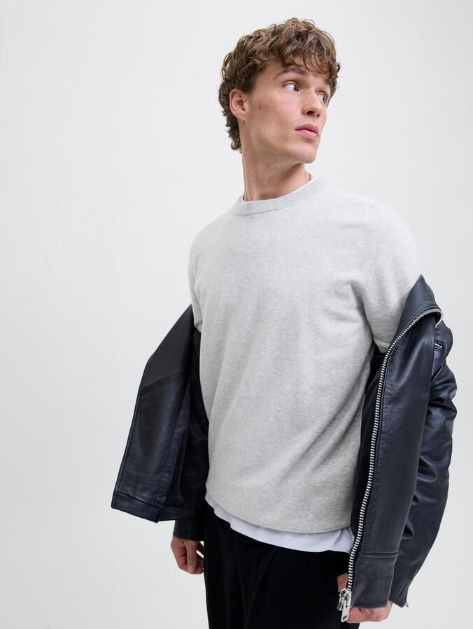 Jack & Jones Gebreide trui JJEPERFECT WOOL KNIT CREW NECK SN - Foto 6