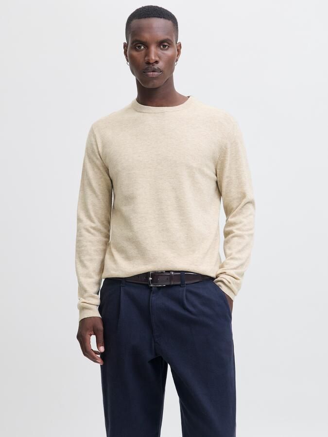 Jack & Jones Gebreide trui JJEPERFECT WOOL KNIT CREW NECK SN - Foto 7