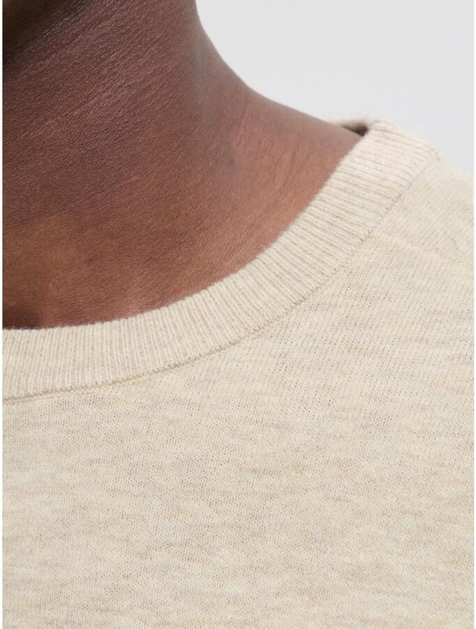 Jack & Jones Gebreide trui JJEPERFECT WOOL KNIT CREW NECK SN