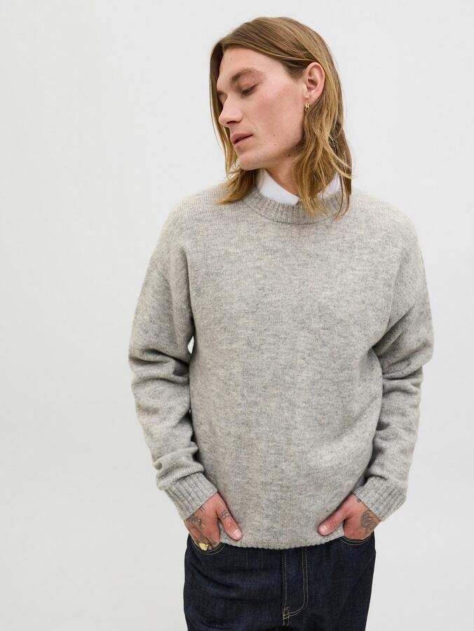 Jack & Jones Gebreide trui JJESOHO OLLIE KNIT CREW NECK SN - Foto 4