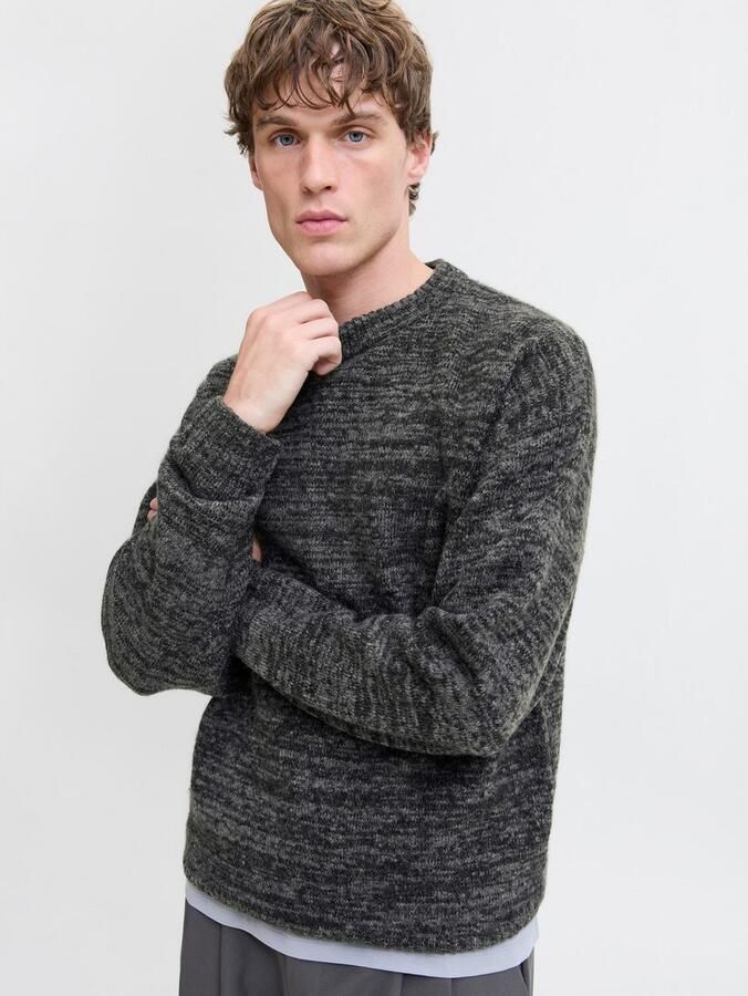 Jack & Jones Gebreide trui JJESOHO OLLIE KNIT CREW NECK SN - Foto 4
