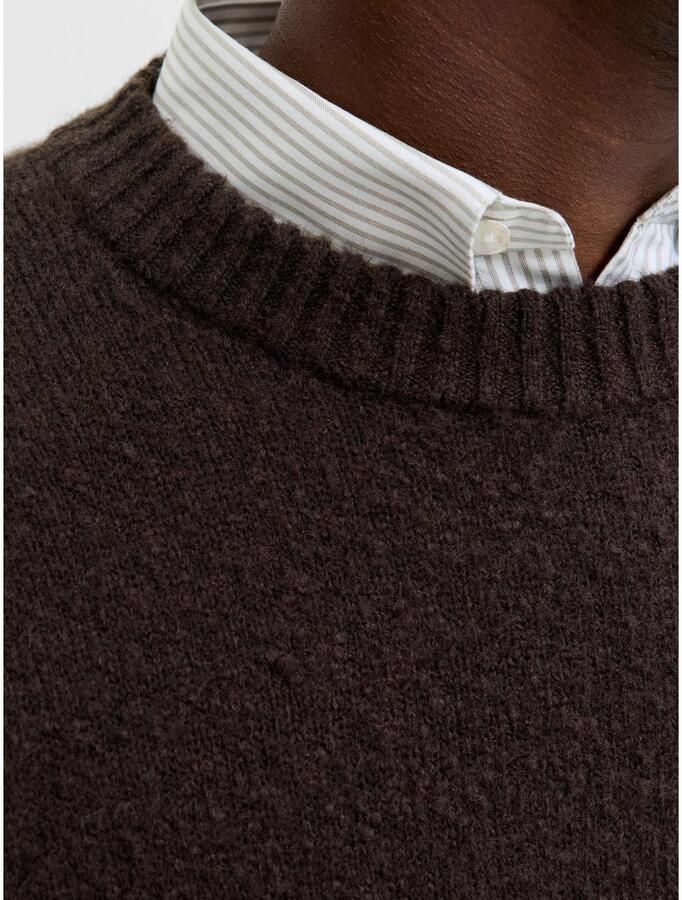 Jack & Jones Gebreide trui JJESOHO OLLIE KNIT CREW NECK SN