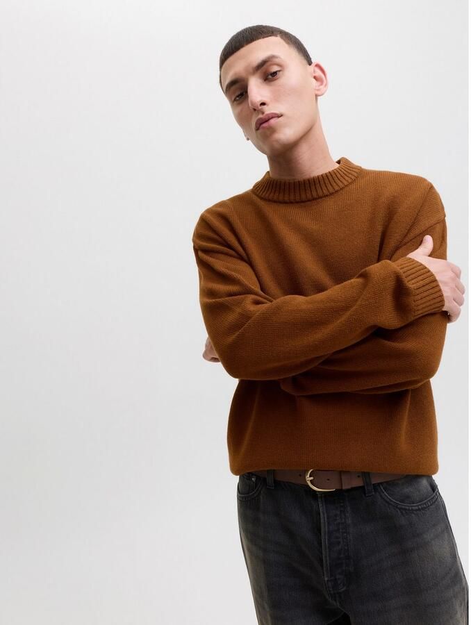 Jack & Jones Gebreide trui JJEURBAN JACK KNIT CREW NECK SN - Foto 3