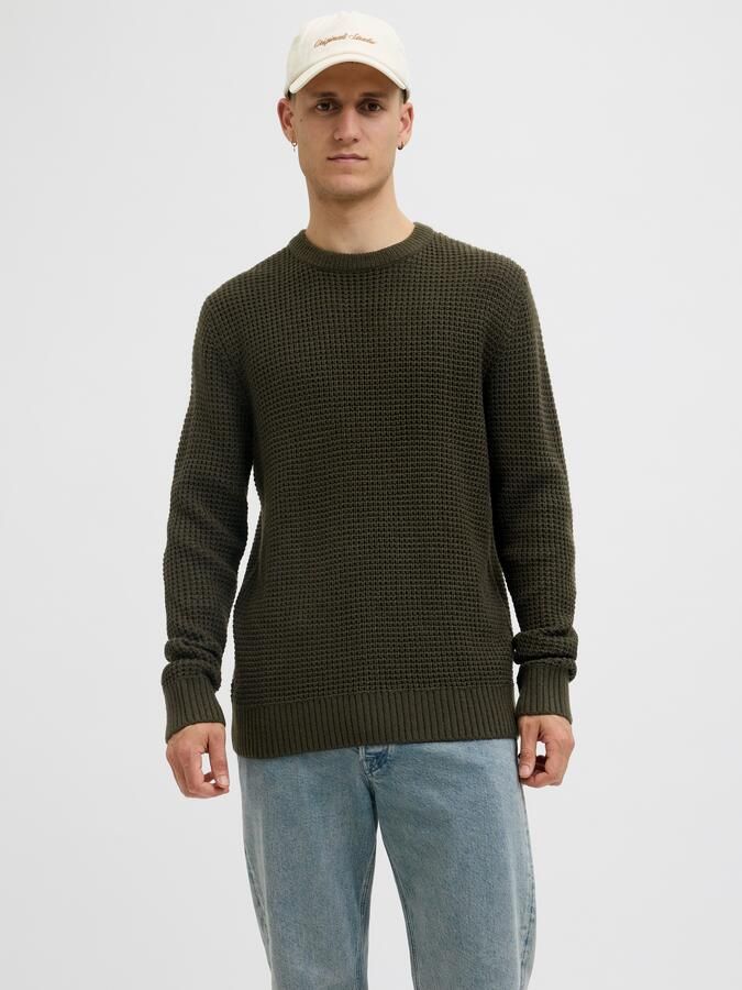 Jack & Jones Gebreide trui JJGLOBAL KNIT CREW NECK - Foto 7