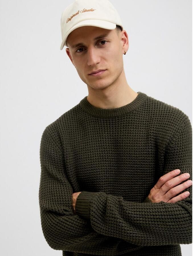 Jack & Jones Gebreide trui JJGLOBAL KNIT CREW NECK - Foto 3