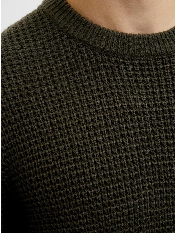 Jack & Jones Gebreide trui JJGLOBAL KNIT CREW NECK