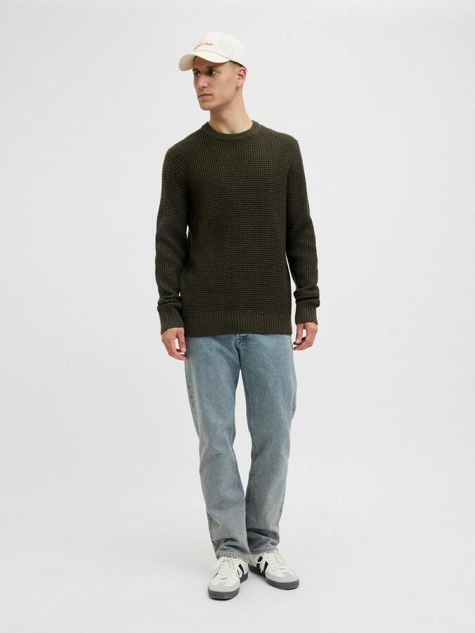 Jack & Jones Gebreide trui JJGLOBAL KNIT CREW NECK - Foto 4