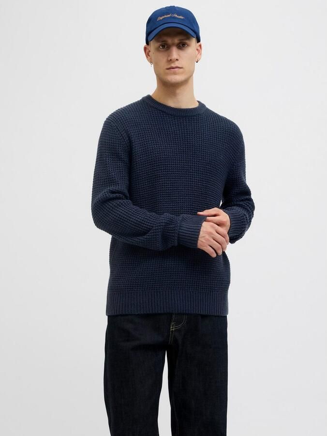 Jack & Jones Gebreide trui JJGLOBAL KNIT CREW NECK - Foto 3