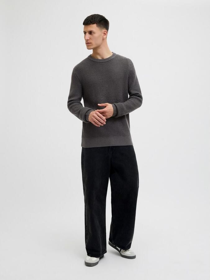 Jack & Jones Gebreide trui JJGLOBAL KNIT CREW NECK - Foto 4