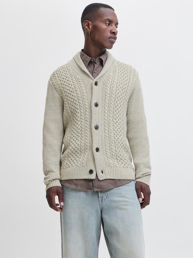 Jack & Jones Gebreide trui JJPAUL KNIT SHAWL CARDIGAN - Foto 7
