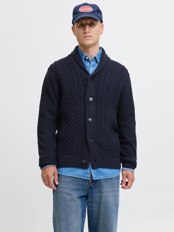 Jack & Jones Gebreide trui JJPAUL KNIT SHAWL CARDIGAN - Foto 9
