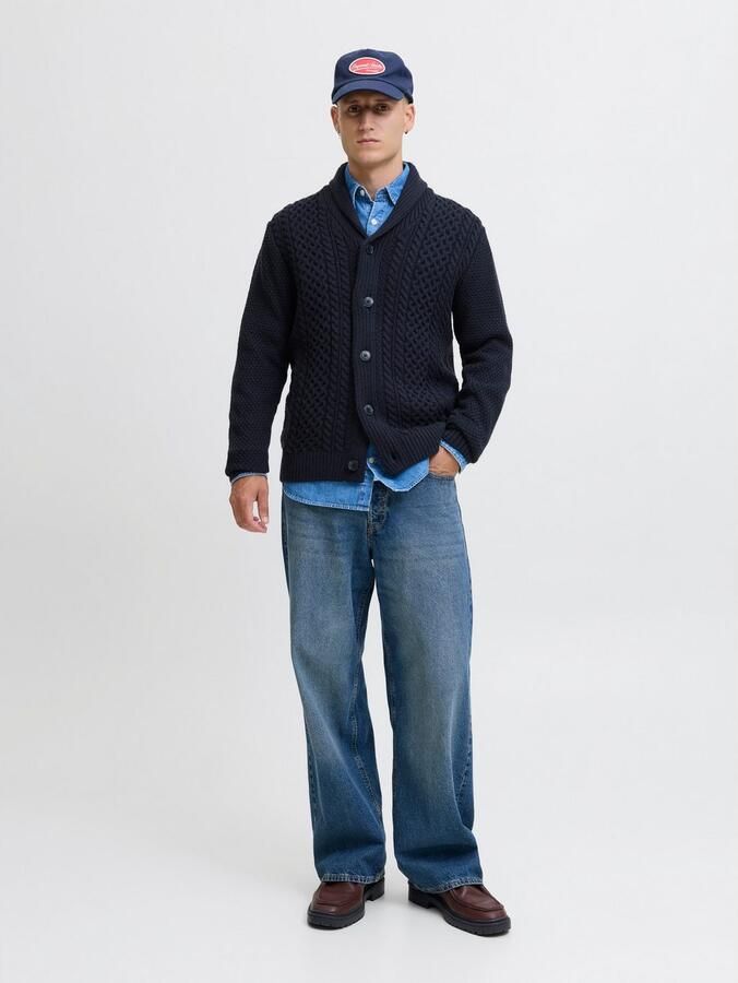 Jack & Jones Gebreide trui JJPAUL KNIT SHAWL CARDIGAN - Foto 6