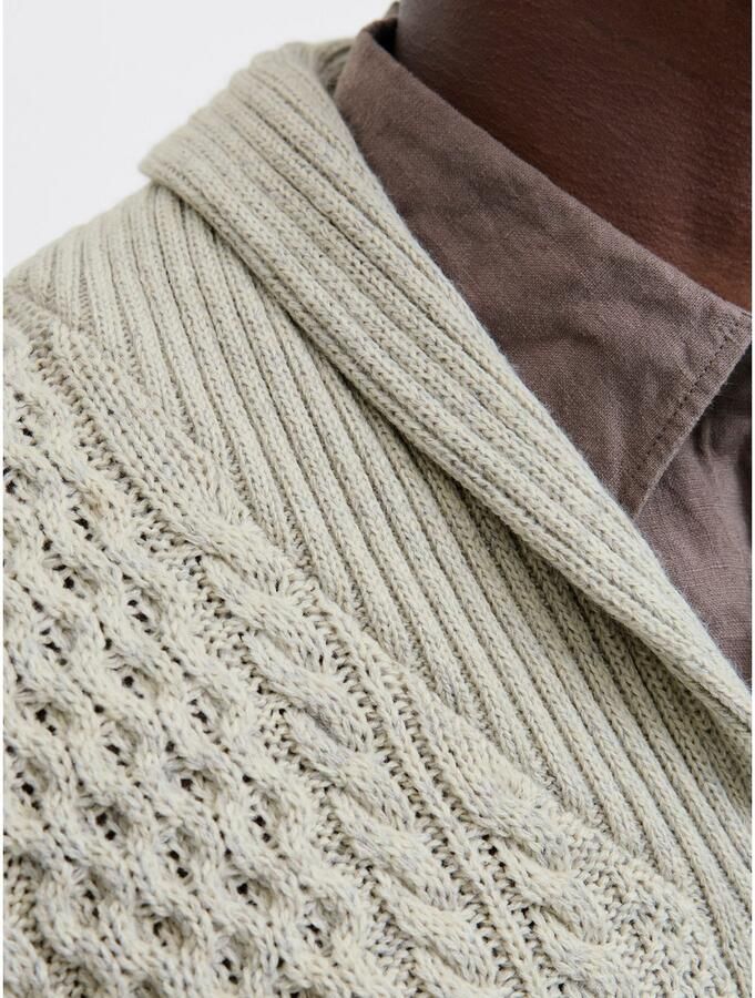 Jack & Jones Gebreide trui JJPAUL KNIT SHAWL CARDIGAN