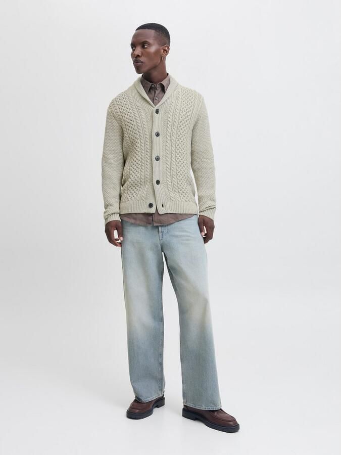 Jack & Jones Gebreide trui JJPAUL KNIT SHAWL CARDIGAN - Foto 4