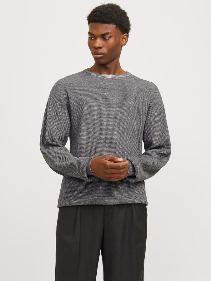 Jack & Jones Gebreide trui JJWALTER KNIT RELAXED CREW NECK - Foto 6