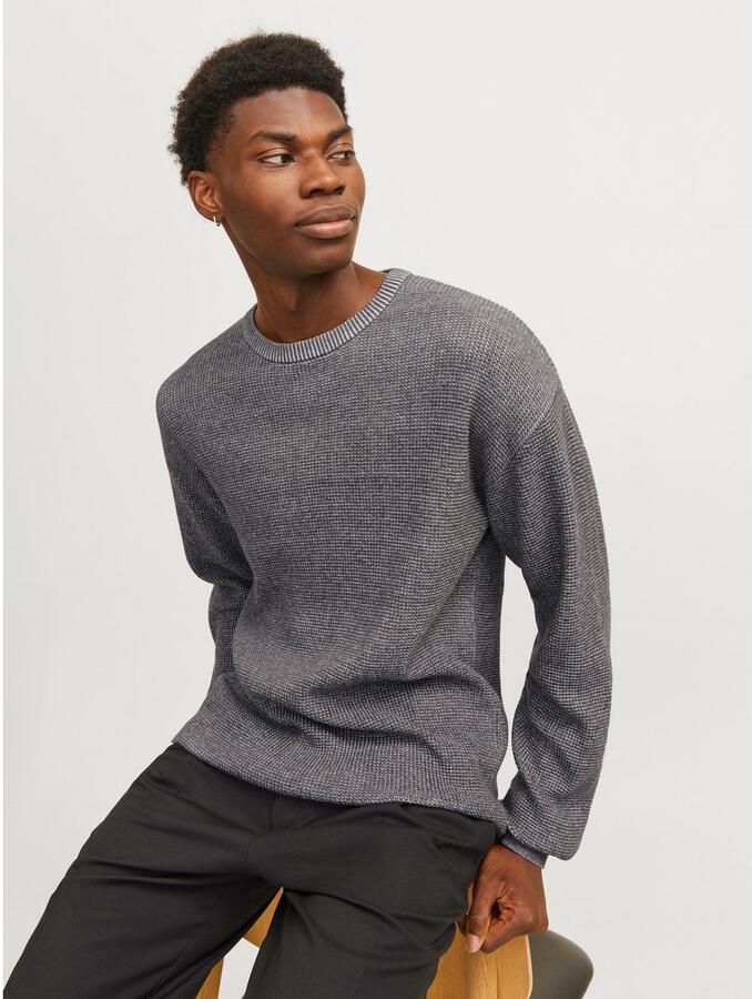 Jack & Jones Gebreide trui JJWALTER KNIT RELAXED CREW NECK - Foto 3