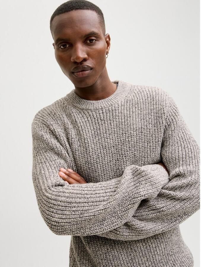 Jack & Jones Gebreide trui JORBLEECKER KNIT CREW NECK BF - Foto 3