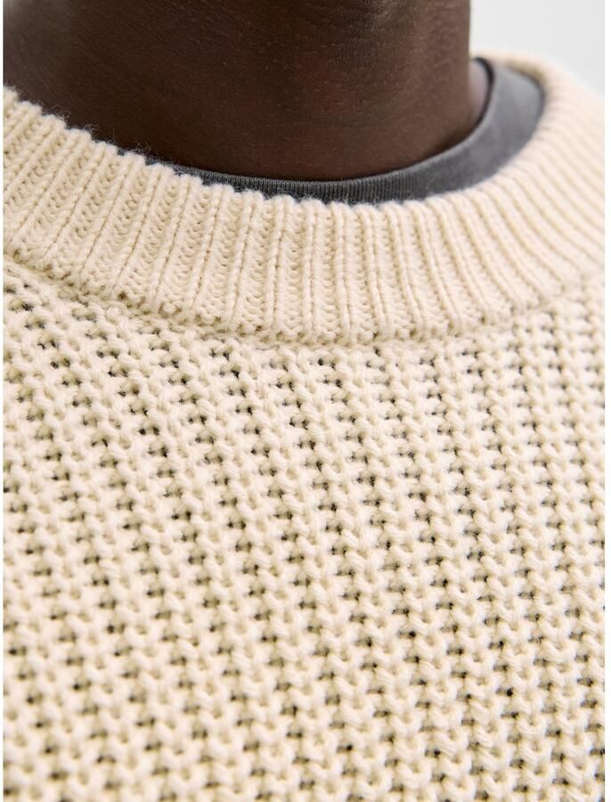 Jack & Jones Gebreide trui JORBLEECKER KNIT CREW NECK BF