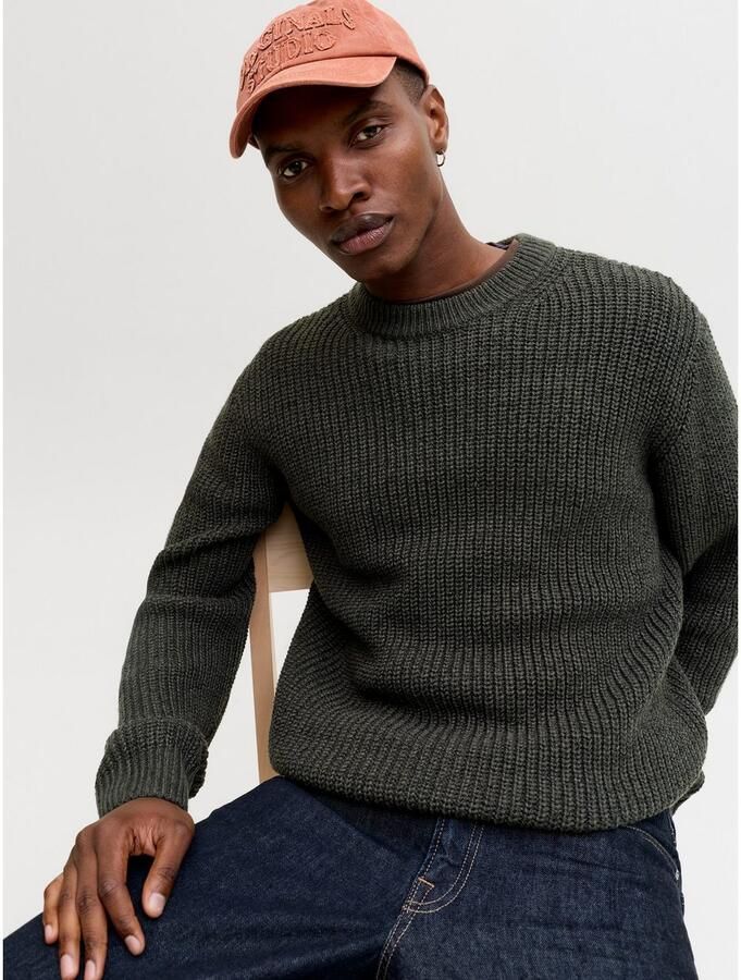 Jack & Jones Gebreide trui JORBLEECKER KNIT CREW NECK BF - Foto 2