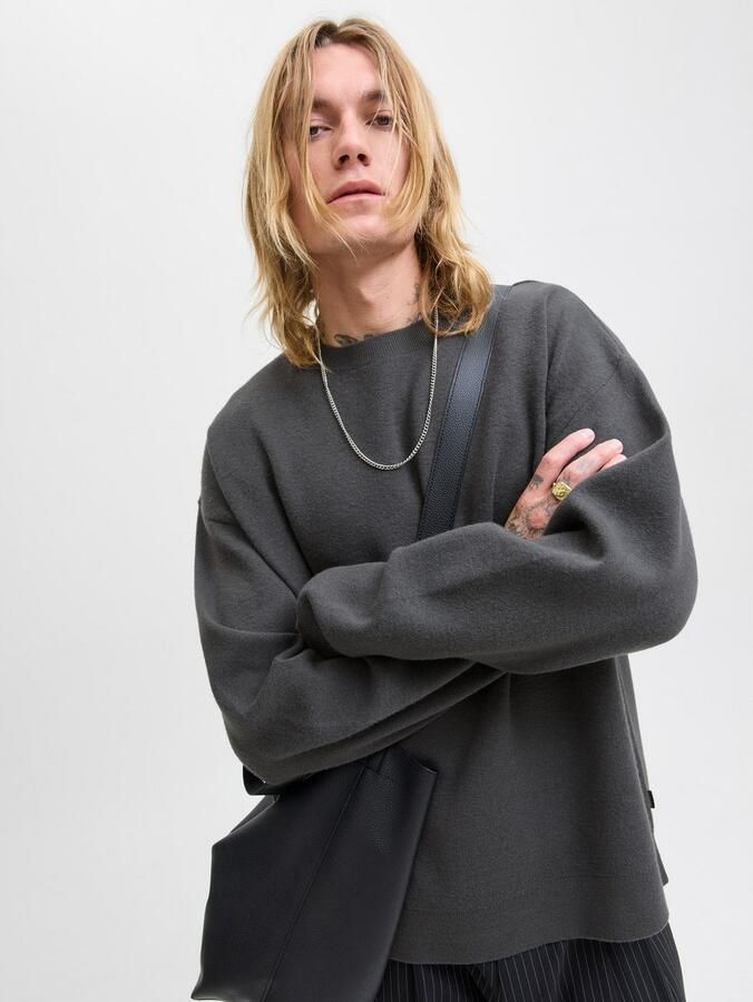 Jack & Jones Premium Gebreide pullover met ronde hals model 'BRADFORT' - Foto 5