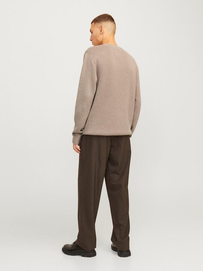 Jack & Jones Premium Gebreide pullover met opstaande kraag model 'MILANO' - Foto 5