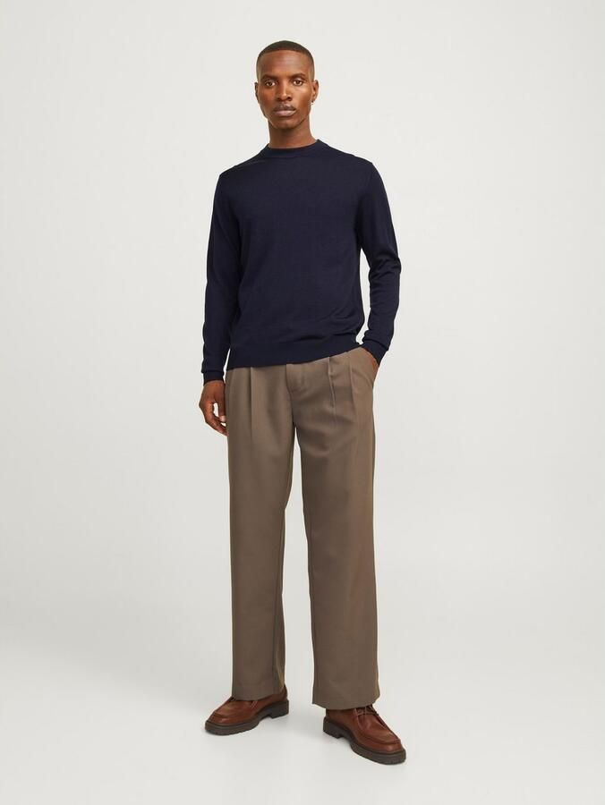 Jack & Jones Premium Gebreide pullover met opstaande kraag model 'MILANO' - Foto 5