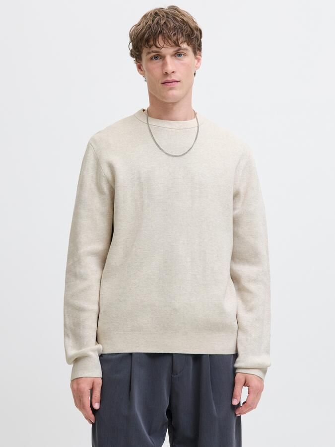 Jack & Jones Premium Gebreide pullover met ronde hals model 'MILANO' - Foto 6
