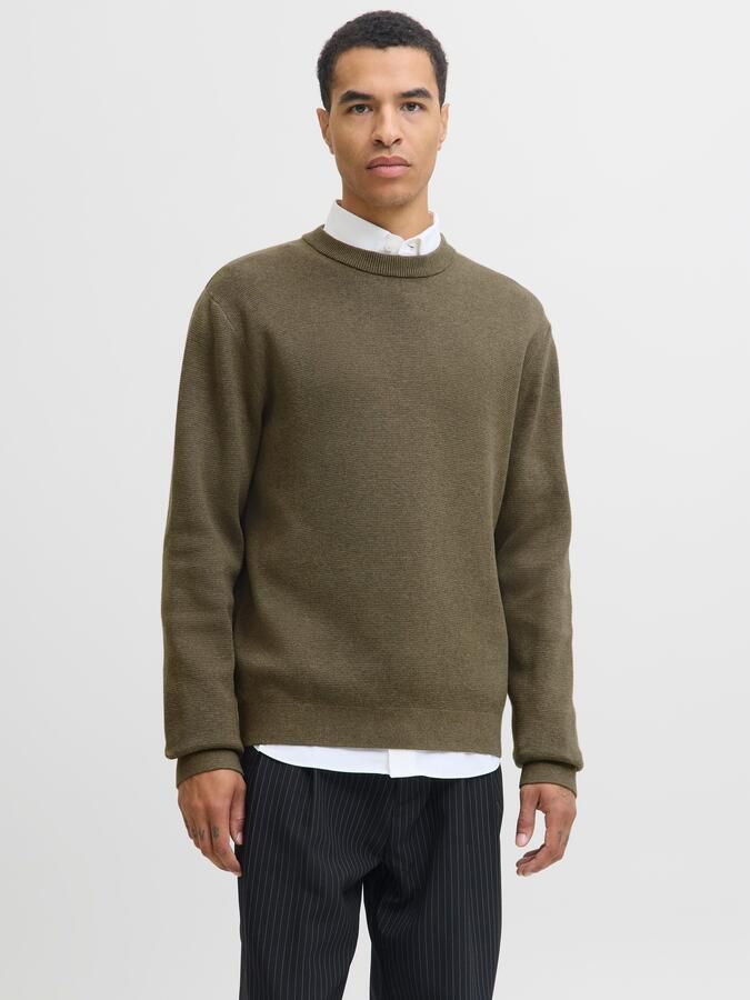 Jack & Jones Premium Gebreide pullover met ronde hals model 'MILANO' - Foto 7