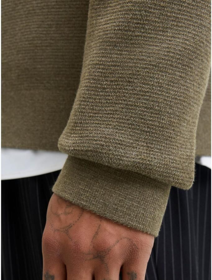 Jack & Jones Premium Gebreide pullover met ronde hals model 'MILANO' - Foto 3