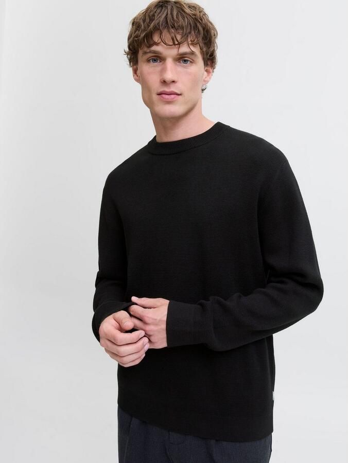 Jack & Jones Premium Gebreide pullover met ronde hals model 'MILANO' - Foto 4